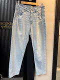 American Eagle Light Wash Distressed Jeans – Size 16