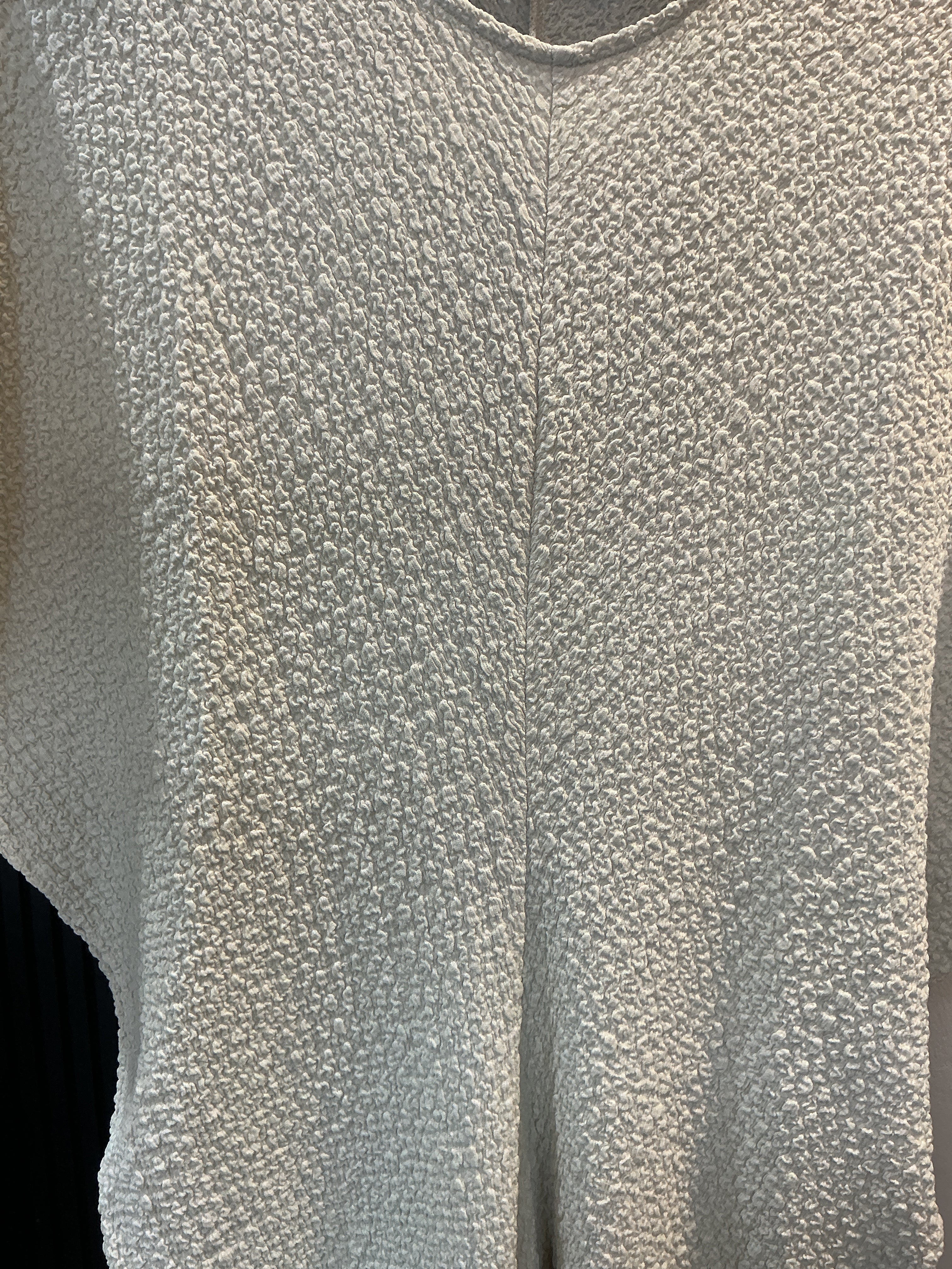 Very Cream Textured Batwing Maxi Dress – Size 18