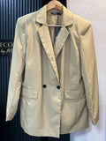 Nasty Gal Camel Double-Breasted Blazer – Size 8 New
