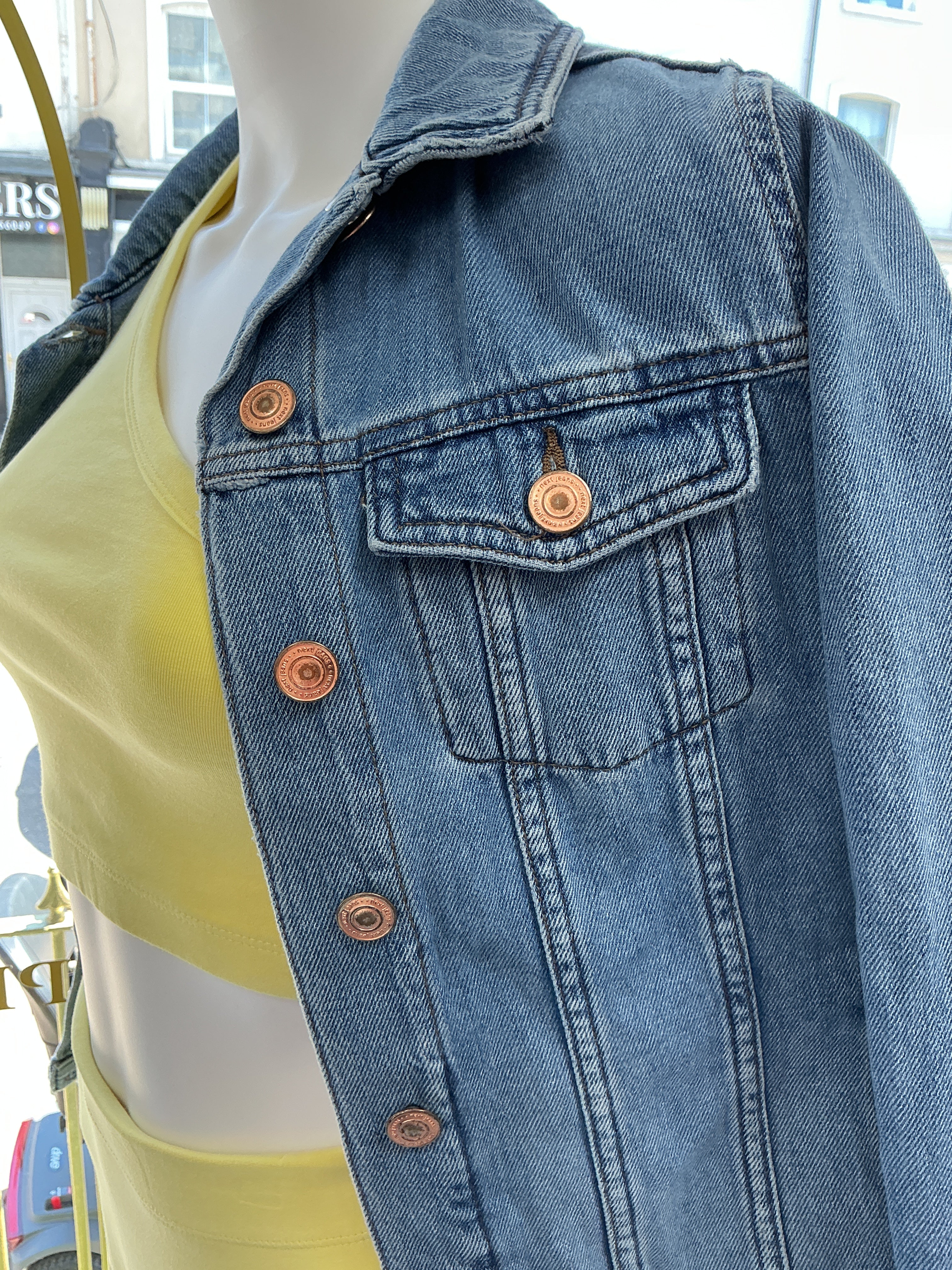 Next Blue Denim Jacket – Size 6