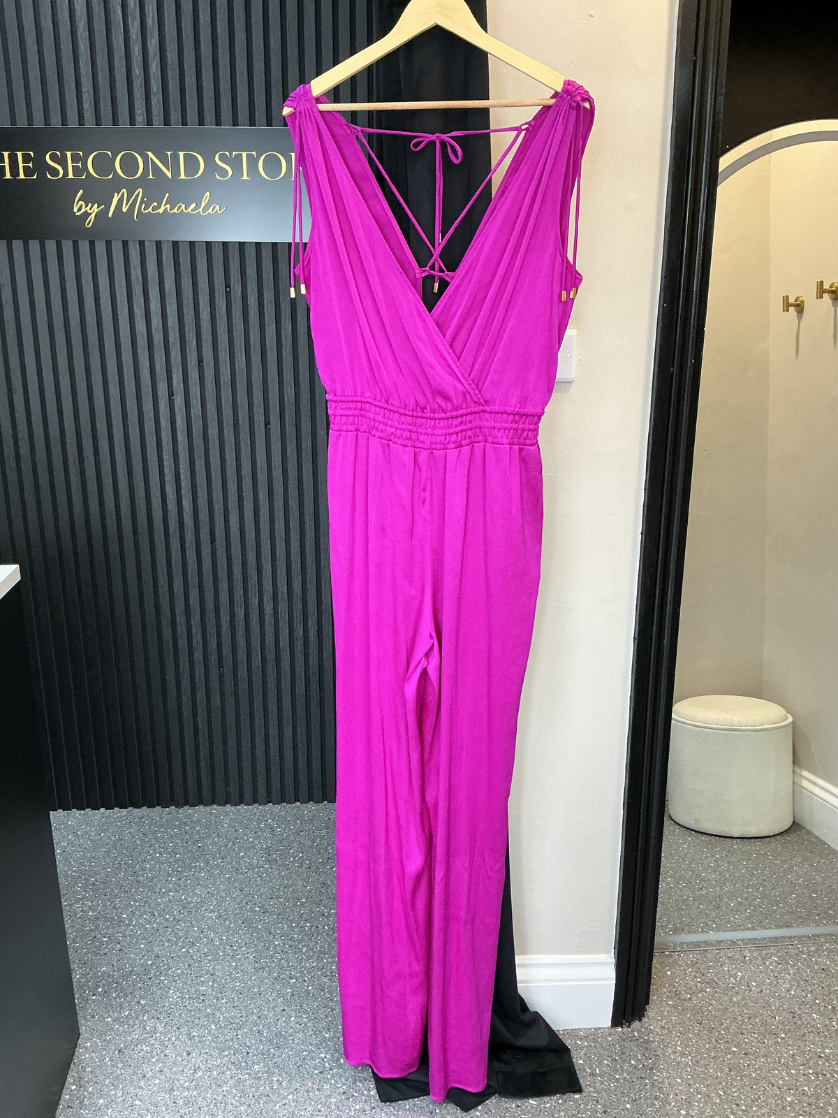 Next Purple Wide Leg Jumpsuit – Size 14 Tall