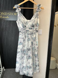 No.1 Jenny Packham Watercolour Floral Midi Dress – Size 8