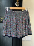Superdry Navy Ditsy Floral Skater Skirt – Size XS