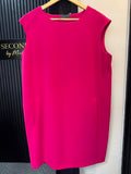 Pied a Terre Hot Pink Shift Dress – Size 14