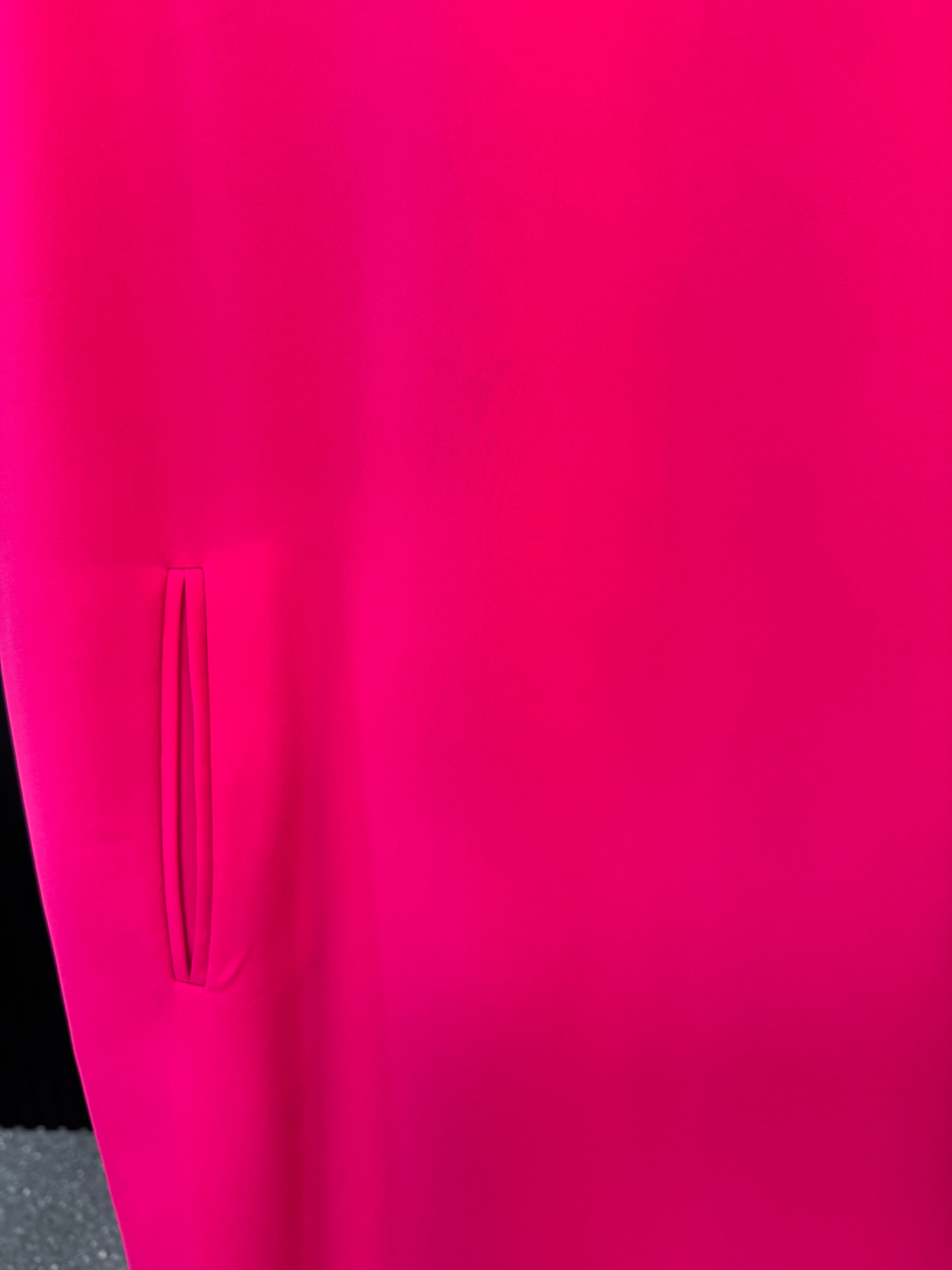 Pied a Terre Hot Pink Shift Dress – Size 14