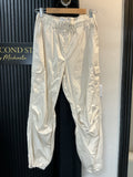 Next Cream Parachute Cargo Trousers – Size XS