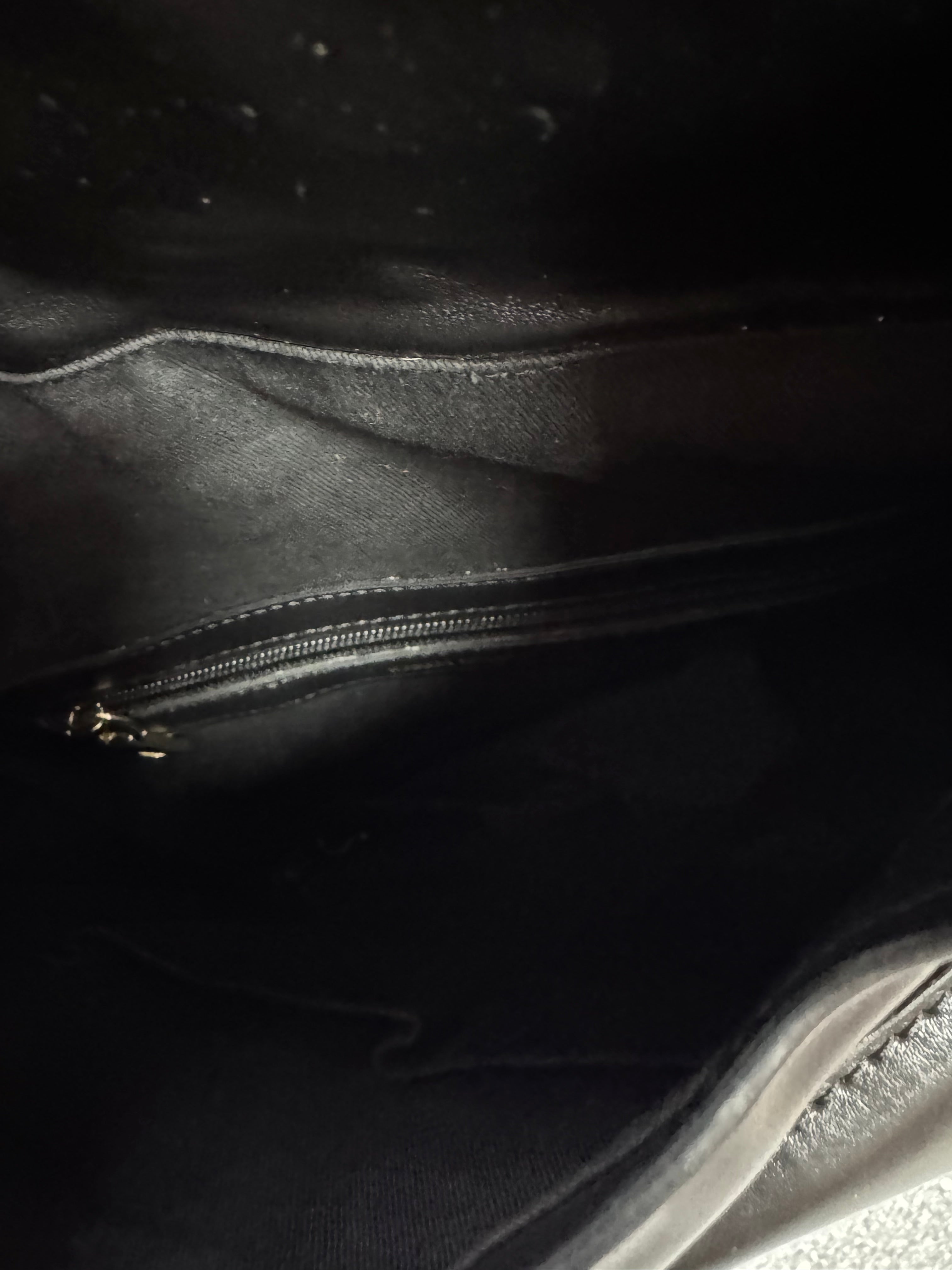 Karen Millen Black Chain Shoulder Bag