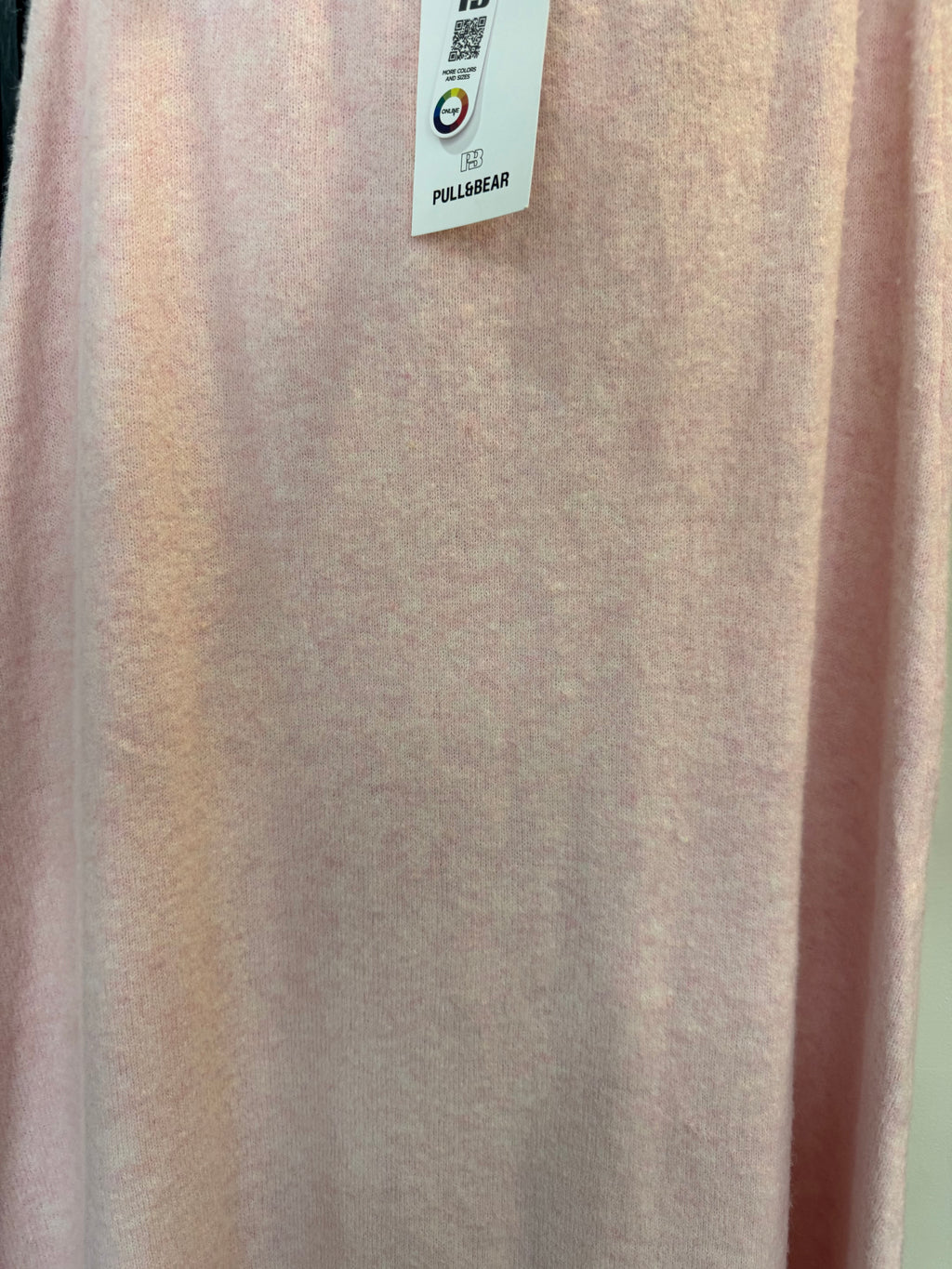 Pull&Bear Pink Knitted Maxi Skirt – Size M NWT